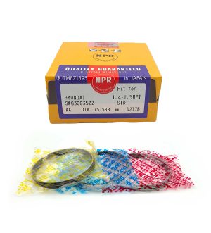 Anillos Motor Gasolina 75.5mm 1 1.2-1.2-2 Marca NPR