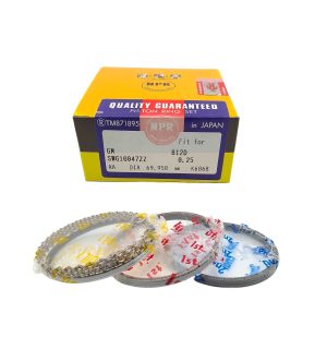 Anillos Motor Gasolina 69.7mm 1.2-1.2-2 Marca NPR