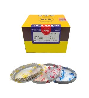 Anillos Motor Gasolina 100mm 2-2-4 (Ranura Gruesa) Marca NPR