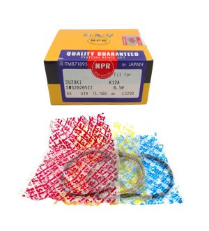 Anillos Motor Gasolina 71mm 1-1.2-2 Marca NPR