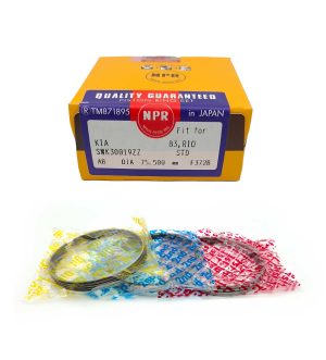 Anillos Motor Gasolina 75.5mm 1.2-1.2-2.5 Marca NPR