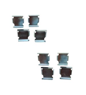 Antirruido Freno Delantero (Kit x 8) 4 Derechos + 4 Izquierdo Marca JAFS