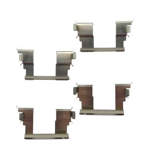 Antirruido Freno Delantero (Kit x 4) 2 Derechos +2 Izquierdos Marca JAFS