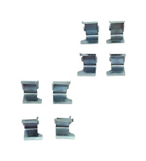 Antirruido Freno Delantero (Kit x 8) 4 Derechos+ 4 Izquierdos Marca JAFS
