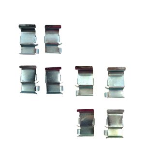 Antirruido Freno Trasero (Kit x 8) 4 Derechos + 4 Izquierdos Marca JAFS
